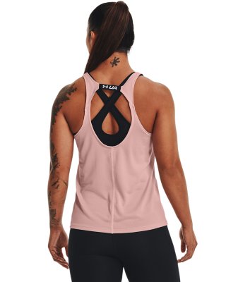 Under Armor Womens Fly-By Embossed Racer Tank 
